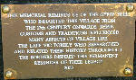 The Plaque, Scottish Borders